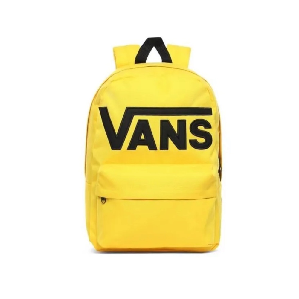 Vans yellow backpack old Skool III school size new
